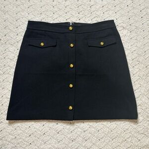Ann Taylor LOFT A-Line Wool Blend Skirt